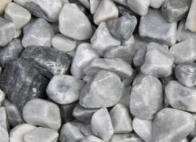 Galet Niagara rondo gris clair