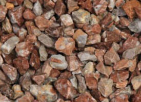 Gravier Rouge royal Split rouge beige