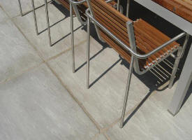 Dalles grès kandla gris grey terrasse piscine revetement sol construction materiau