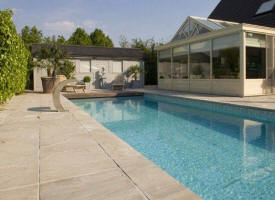 Dalles grès kandla white beige blanc terrasse piscine revetement sol