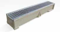 Caniveau ACO Large 20 cm avec grille 125 kn