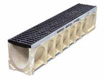 Caniveau ACO Multidrain grille fonte