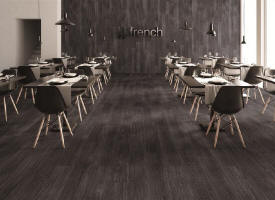 gres cerame pose sur plot allways boat imitation parquet