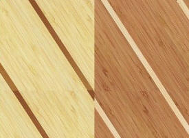 parquet bambou vertical navy naturel caramel ambre