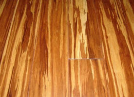 Parquets en bambou compress Tigerwood - Verni