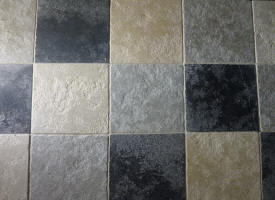 Carrelage pierres d'inde patchwork sabl