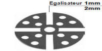 Egalisateur EPDM pour plot Buzon serie PB