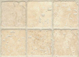 Mosaique travertin beige vieilli 48x48