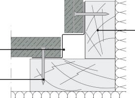 Profil d'angle intrieur cdral Eternit
