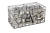 Cage Gabion avec granulat blanc