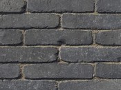 Brique de pavement ancienne Belgique Gris patin